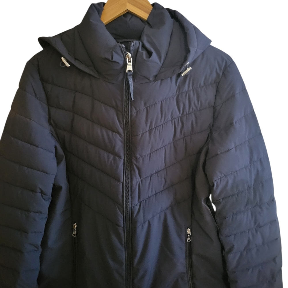 Calvin Klein Dark Blue Puffer Jacket